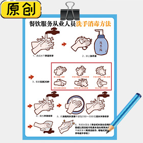 餐飲服務從業人員洗手消毒方法 (1)