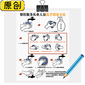 餐飲服務從業人員洗手消毒方法 (1)